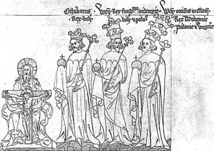 Poslední Přemyslovci (Přemysl Otakar II., Václav II., Václav III.)